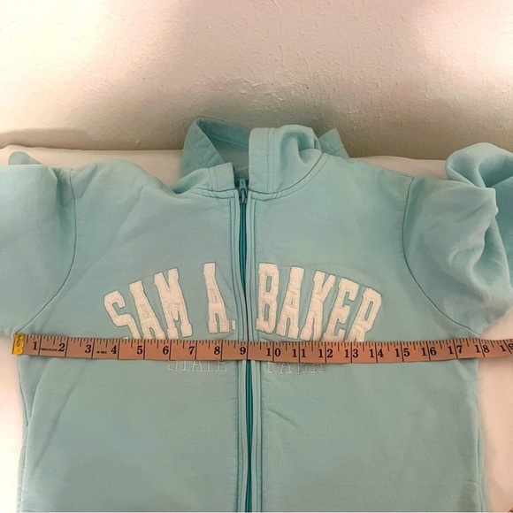 MV Sport Small Full Zip Crop Hooded Graphic Jacket “Sam A Baker State Park” EUC - Picture 8 of 9